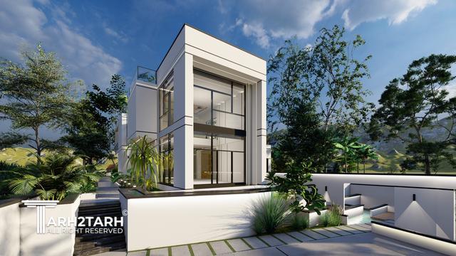 طراحی ویلا نارنج