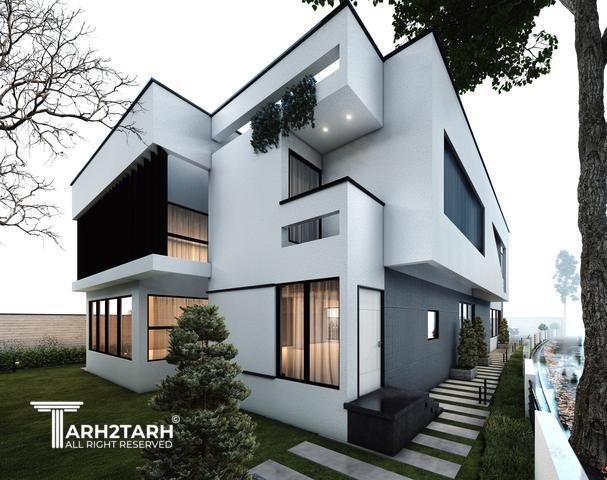 طراحی ویلا نارنج