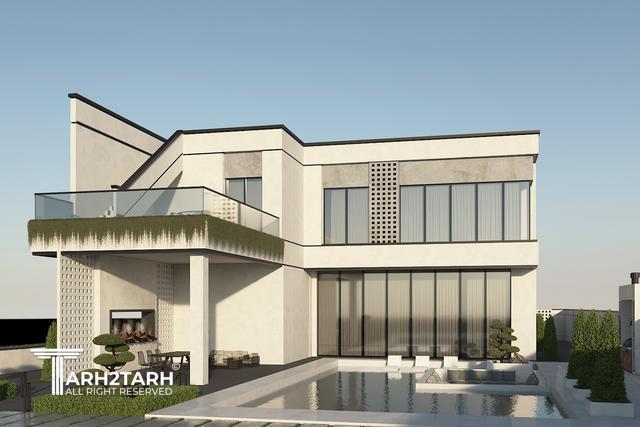 طراحی ویلا نارنج