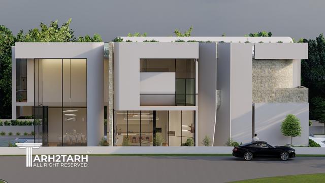 طراحی ویلا نارنج