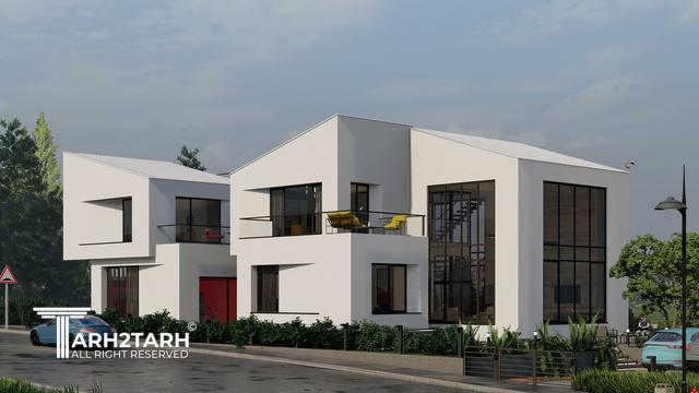 طراحی ویلا نارنج