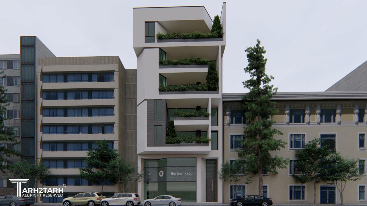 مسابقه طراحی پلان و نما ساختمان مسکونی رادو