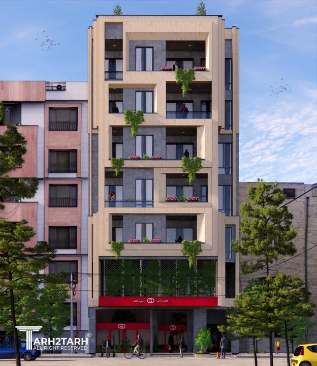 مسابقه طراحی پلان و نما ساختمان مسکونی رادو