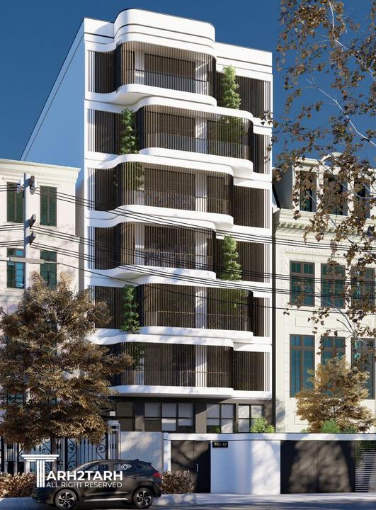 مسابقه طراحی پلان و نما ساختمان مسکونی رادو