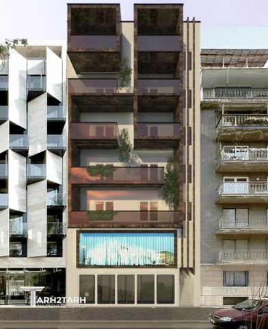 طراحی پلان و نما ساختمان مسکونی رادو