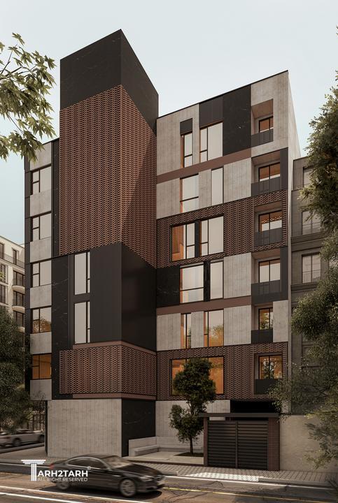 مسابقه طراحی نما و داخلی ساختمان مسکونی دانش