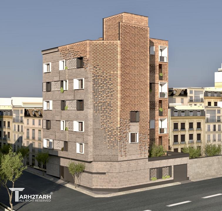 مسابقه طراحی نما و داخلی ساختمان مسکونی دانش