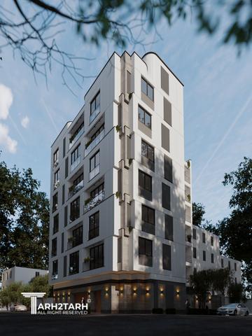 طراحی نما و داخلی ساختمان مسکونی دانش