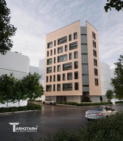 طراحی نما و داخلی ساختمان مسکونی دانش