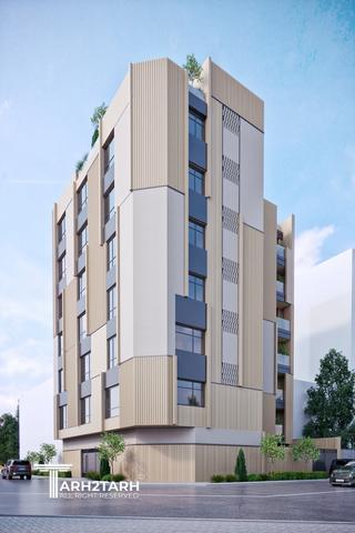 طراحی نما و داخلی ساختمان مسکونی دانش