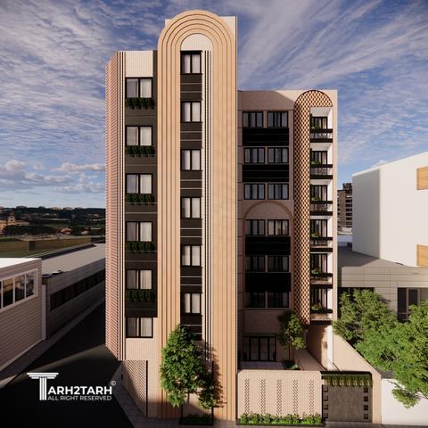 طراحی نما و داخلی ساختمان مسکونی دانش