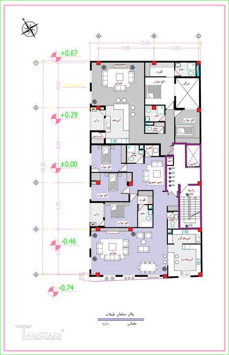 مسابقه طراحی پلان ساختمان مسکونی دولت-1