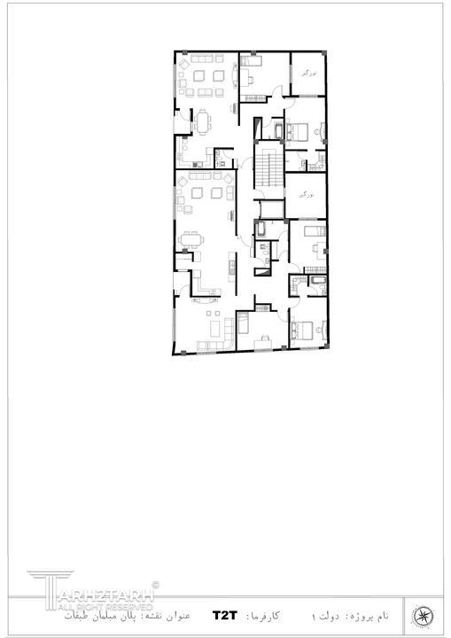 مسابقه طراحی پلان ساختمان مسکونی دولت-1