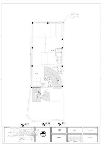 طراحی پلان ساختمان مسکونی دولت-1
