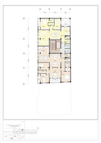 طراحی پلان ساختمان مسکونی دولت-1