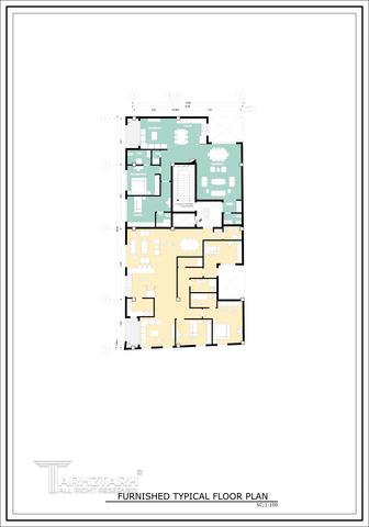 طراحی پلان ساختمان مسکونی دولت-1