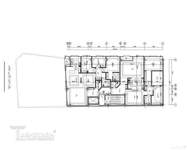 طراحی پلان ساختمان مسکونی دولت-1