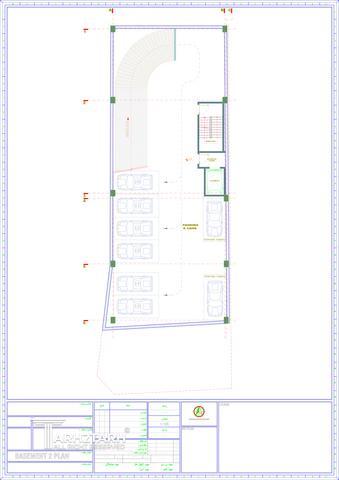 طراحی پلان ساختمان مسکونی دولت-1