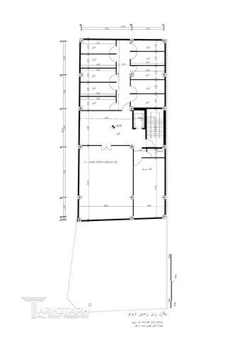 طراحی پلان ساختمان مسکونی دولت-1