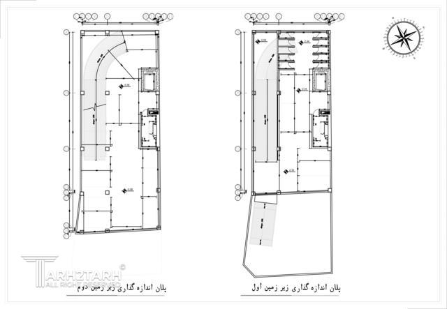 طراحی پلان ساختمان مسکونی دولت-1