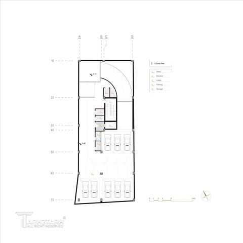 طراحی پلان ساختمان مسکونی دولت-1