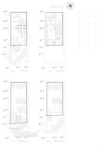 طراحی پلان ساختمان مسکونی دولت-1