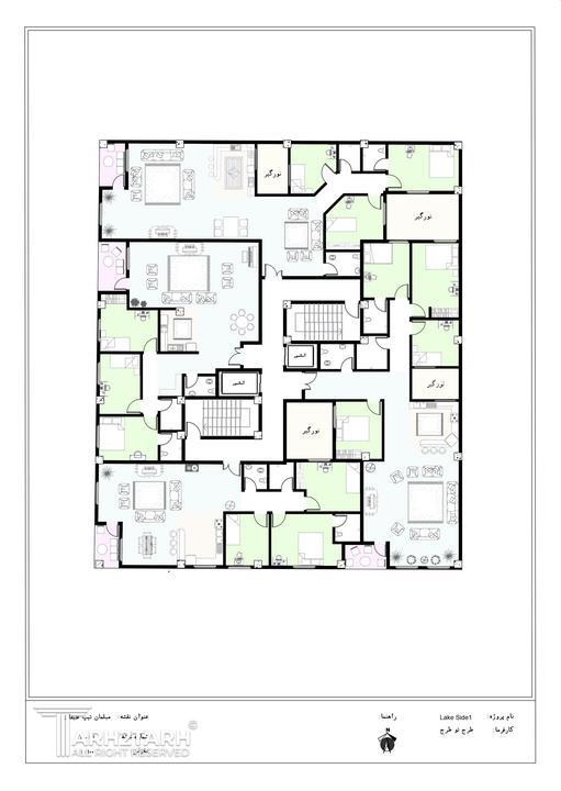 مسابقه طراحی پلان LakeSide1