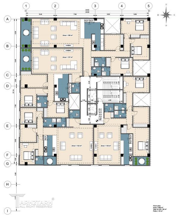 مسابقه طراحی پلان LakeSide1