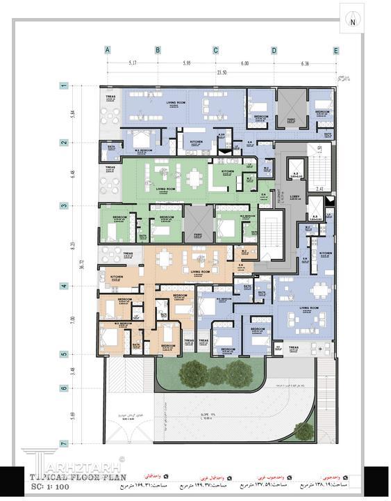 مسابقه طراحی پلان LakeSide1