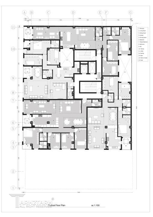 مسابقه طراحی پلان LakeSide1