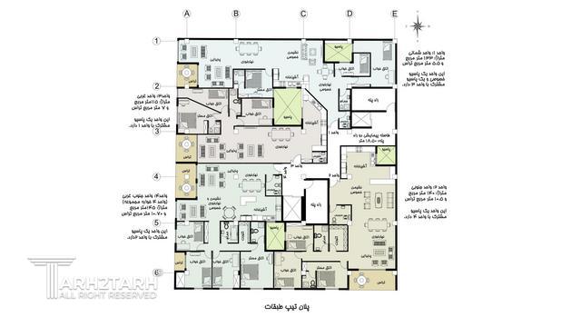 طراحی پلان LakeSide1
