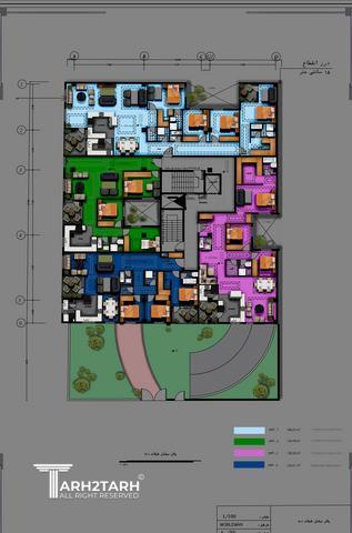 طراحی پلان LakeSide1