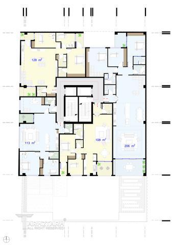 طراحی پلان LakeSide1