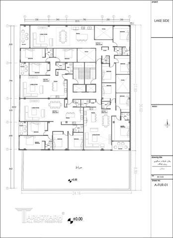 طراحی پلان LakeSide1
