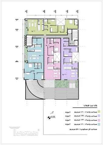 طراحی پلان LakeSide1