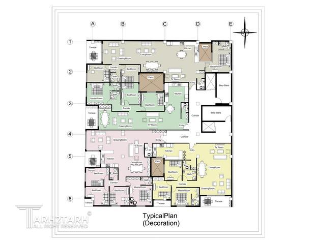 طراحی پلان LakeSide1