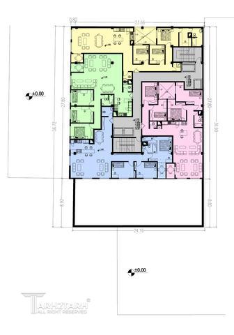 طراحی پلان LakeSide1