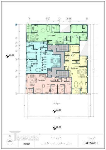 طراحی پلان LakeSide1