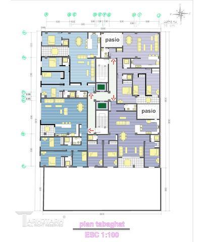 طراحی پلان LakeSide1