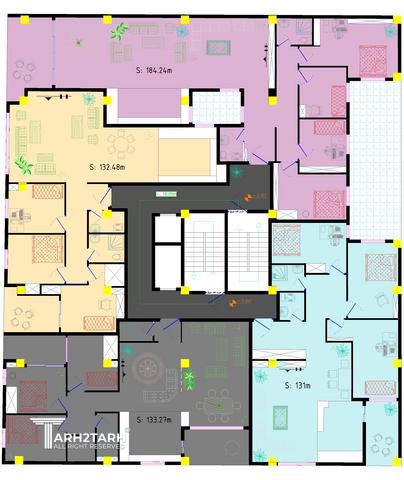 طراحی پلان LakeSide1