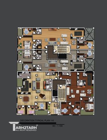 طراحی پلان LakeSide1