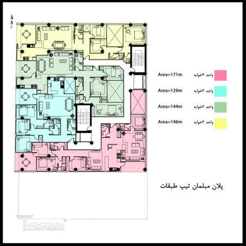 طراحی پلان LakeSide1