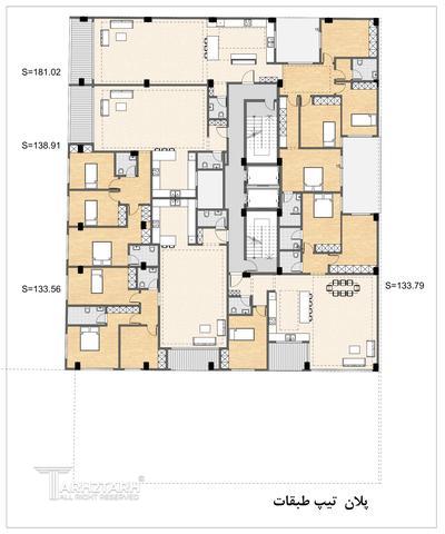 طراحی پلان LakeSide1