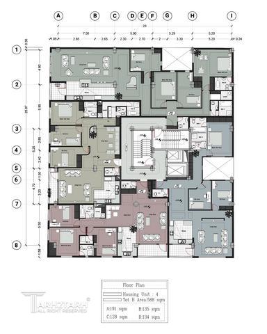 طراحی پلان LakeSide1