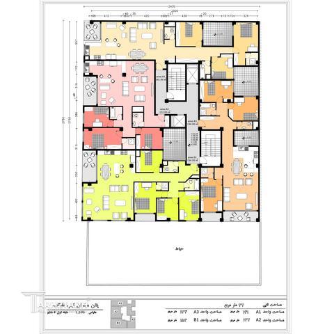 طراحی پلان LakeSide1
