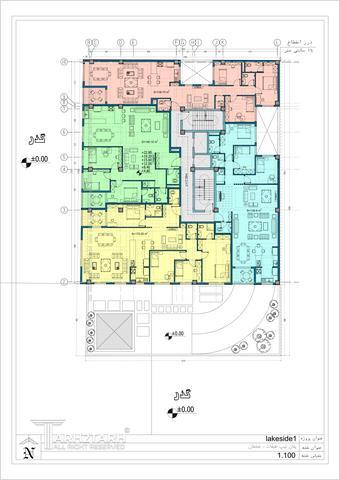 طراحی پلان LakeSide1