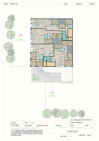 طراحی پلان LakeSide1