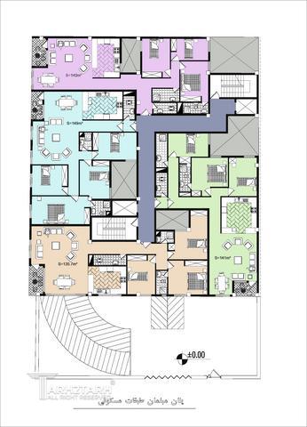طراحی پلان LakeSide1