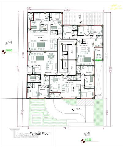 طراحی پلان LakeSide1