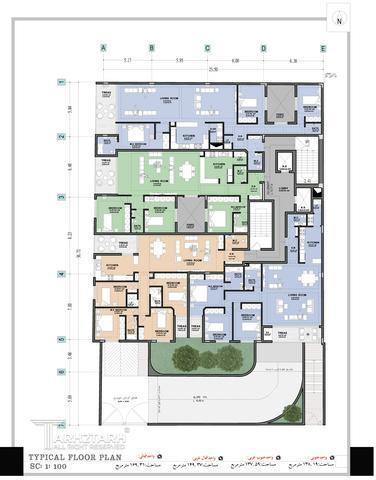 طراحی پلان LakeSide1